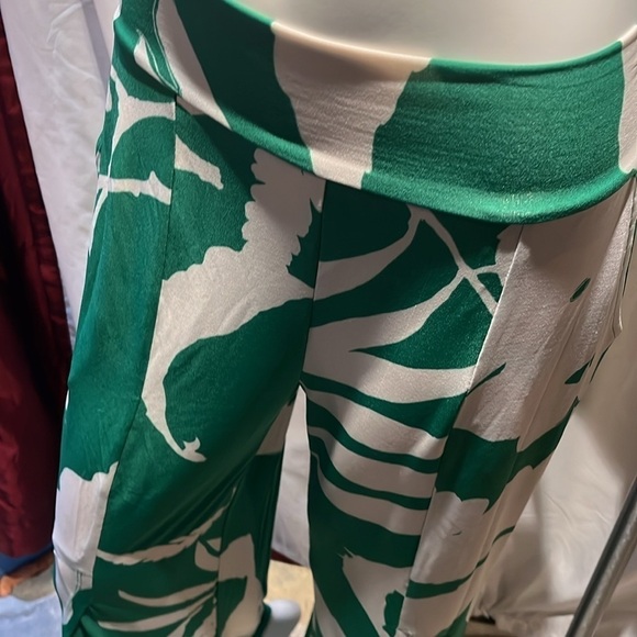 Dressy palazzo pant suit set matching cowl neck  tank by Clara sun woo - Picture 5 of 8